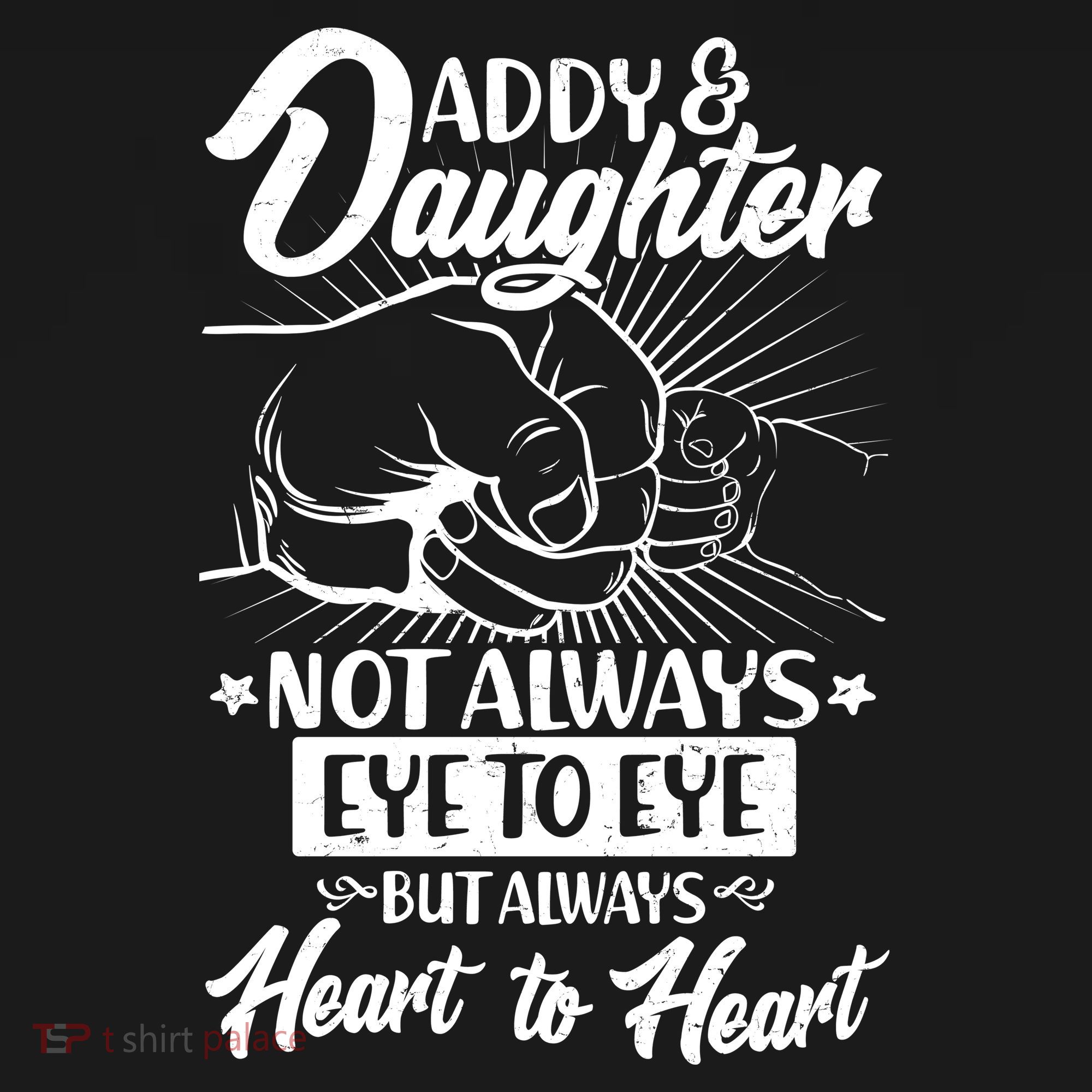 Father's Day Daddy & Daughter Fist Bump Doggie Tank