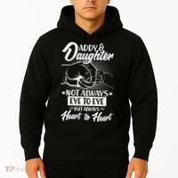 Father's Day Daddy & Daughter Fist Bump Hoodie thumb 2