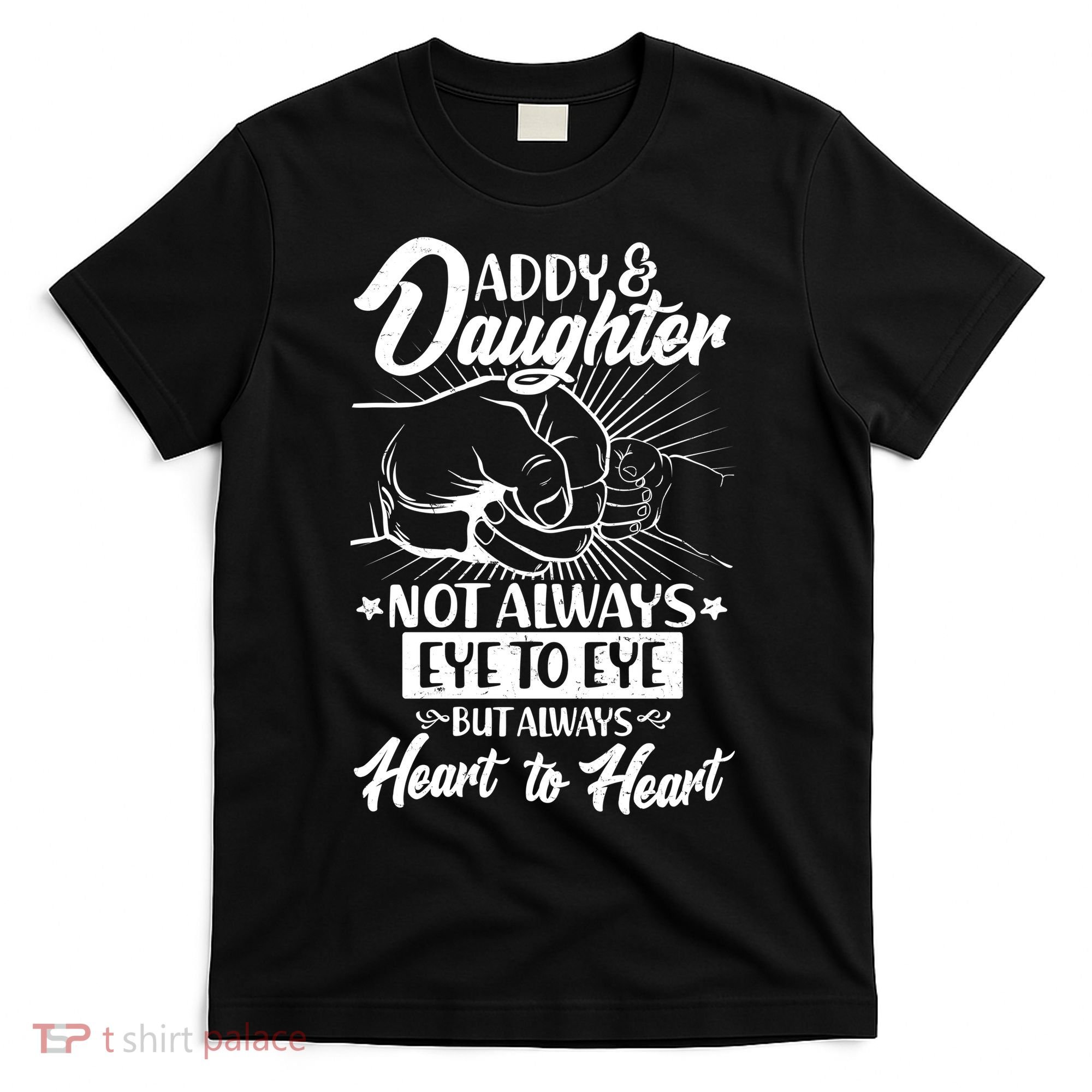 Father's Day Daddy & Daughter Fist Bump T-Shirt