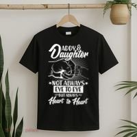 Father's Day Daddy & Daughter Fist Bump T-Shirt thumb 2