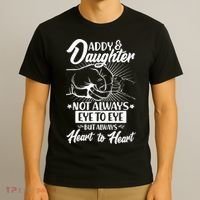 Father's Day Daddy & Daughter Fist Bump T-Shirt thumb 3