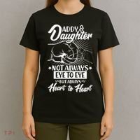Father's Day Daddy & Daughter Fist Bump T-Shirt thumb 4
