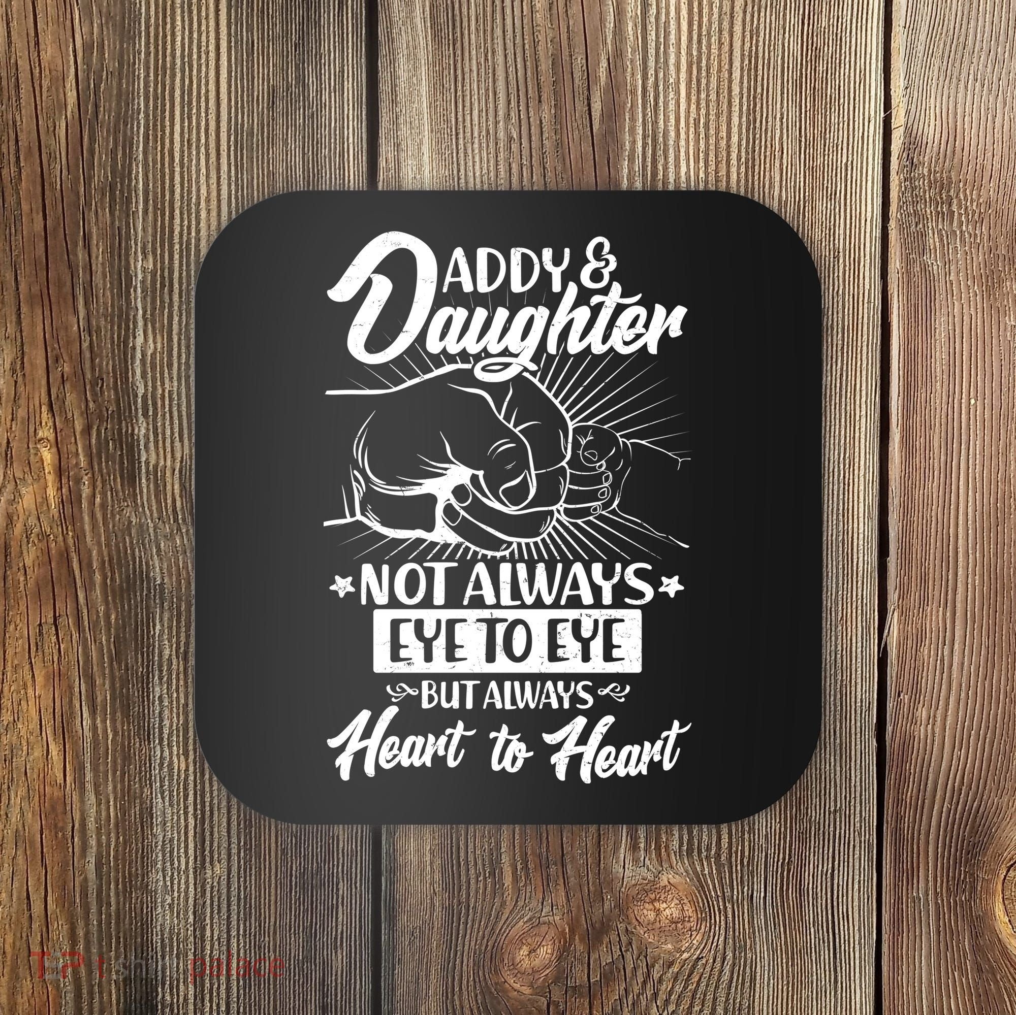 Father's Day Daddy & Daughter Fist Bump Coaster