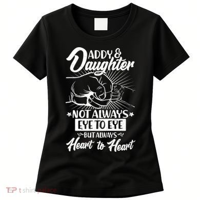 Father's Day Daddy & Daughter Fist Bump Women's T-Shirt