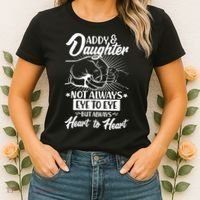 Father's Day Daddy & Daughter Fist Bump Women's T-Shirt thumb 2