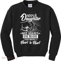Father's Day Daddy & Daughter Fist Bump Kids Sweatshirt thumb 0