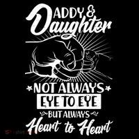 Father's Day Daddy & Daughter Fist Bump Kids Sweatshirt thumb 2
