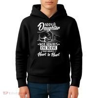 Father's Day Daddy & Daughter Fist Bump Kids Hoodie thumb 4