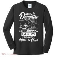 Father's Day Daddy & Daughter Fist Bump Kids Long Sleeve Shirt thumb 0