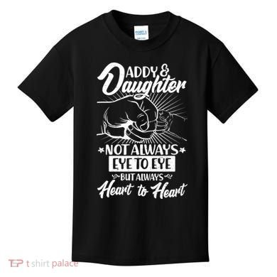 Father's Day Daddy & Daughter Fist Bump Kids T-Shirt