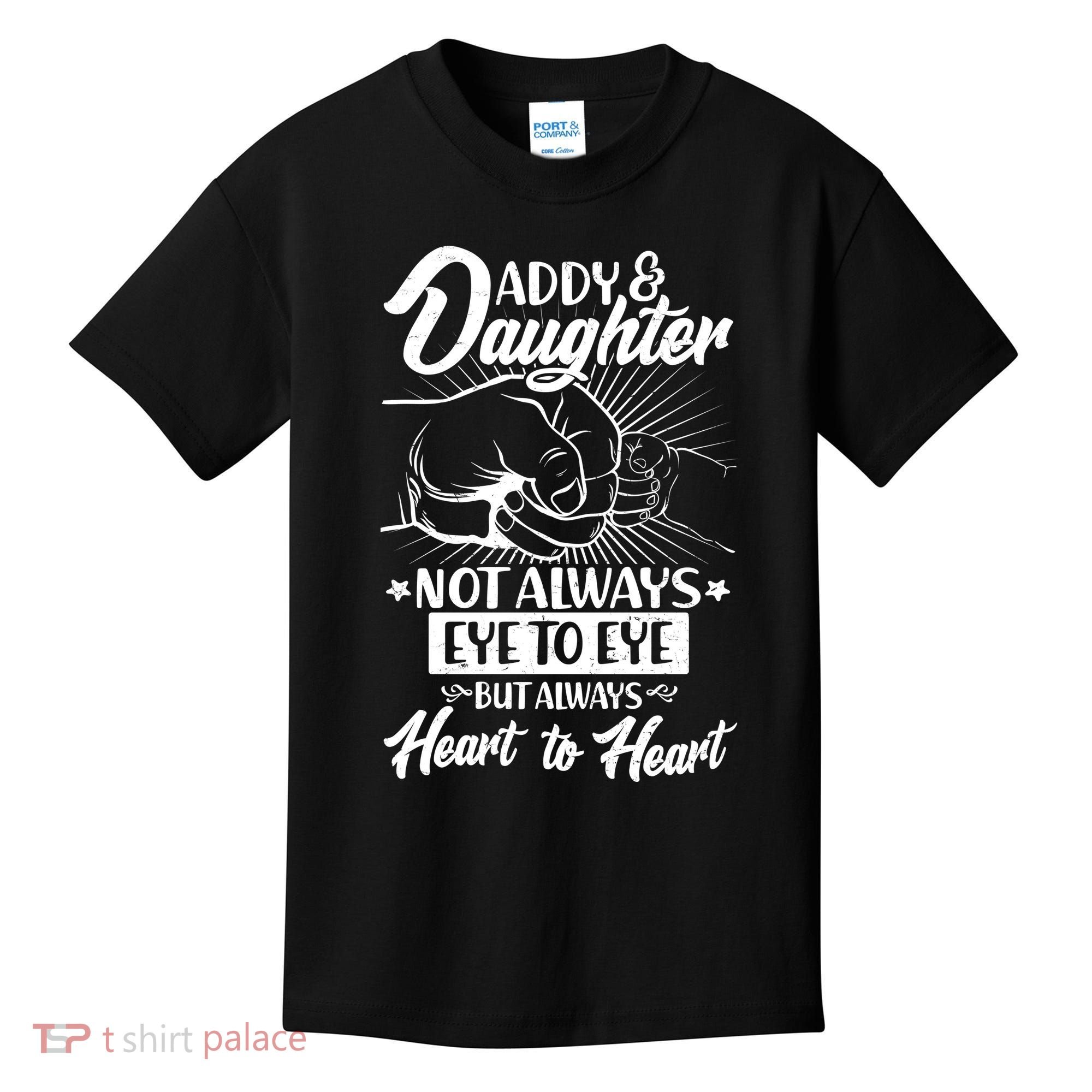 Father's Day Daddy & Daughter Fist Bump Kids T-Shirt