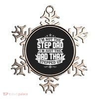 Father's Day I'm Just the Dad That Stepped Up  Ornament thumb 0