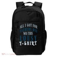 Fathers Day Lousy Backpack thumb 0
