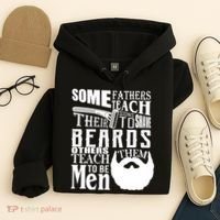 Fathers Teach Sons To Be Men Hoodie thumb 4