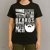 Fathers Teach Sons To Be Men T-Shirt thumb 4