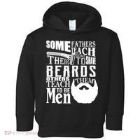 Fathers Teach Sons To Be Men Toddler Hoodie thumb 0