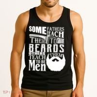 Fathers Teach Sons To Be Men Tank Top thumb 3