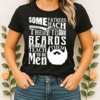 Fathers Teach Sons To Be Men Women's T-Shirt thumb 2