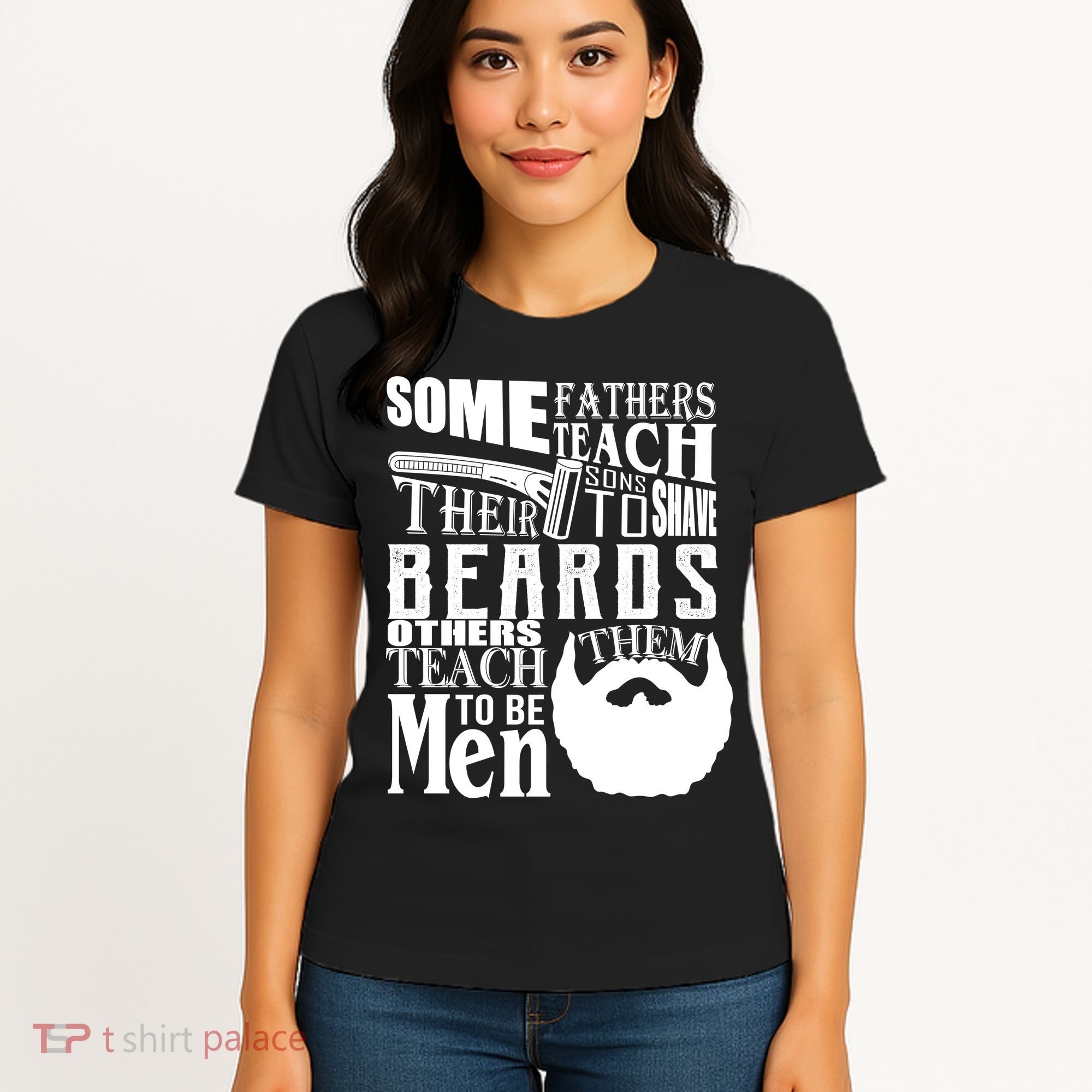 Fathers Teach Sons To Be Men Women's T-Shirt
