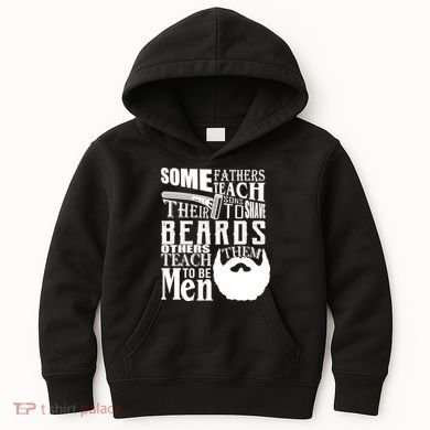 Fathers Teach Sons To Be Men Kids Hoodie