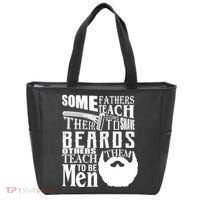Fathers Teach Sons To Be Men Tote Bag thumb 0