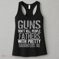 Fathers With Pretty Daughters Kill People Women's Tank Top thumb 3