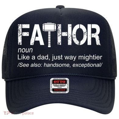 Fathor Like Dad Just Way Mightier Hero Hat