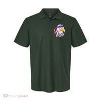 Funny American USA Flag Bandana Eagle Polo thumb 0