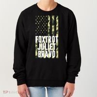 FJB Army Usa Flag Foxtrot Juliet Bravo Women's Sweatshirt thumb 0