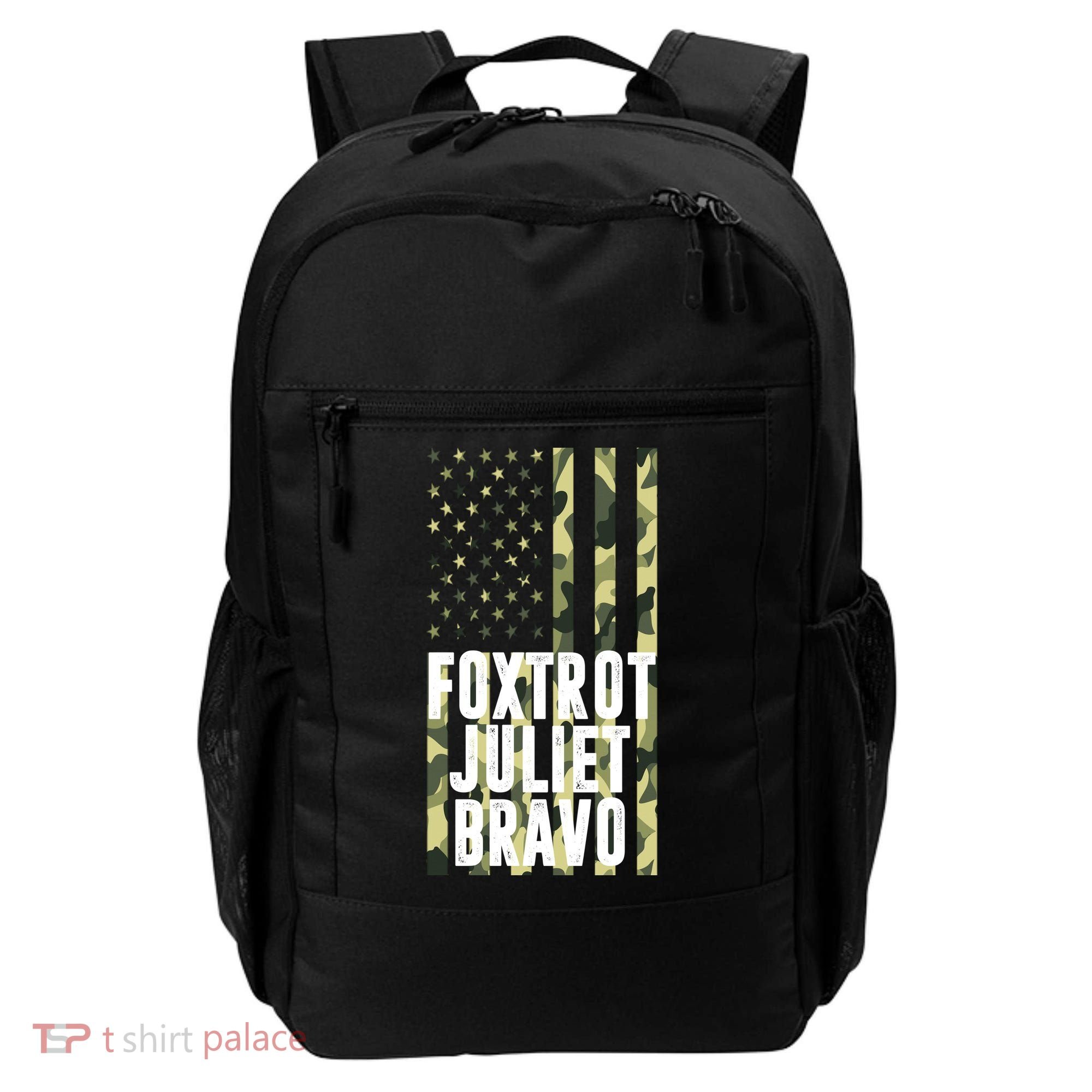 FJB Army Usa Flag Foxtrot Juliet Bravo Backpack