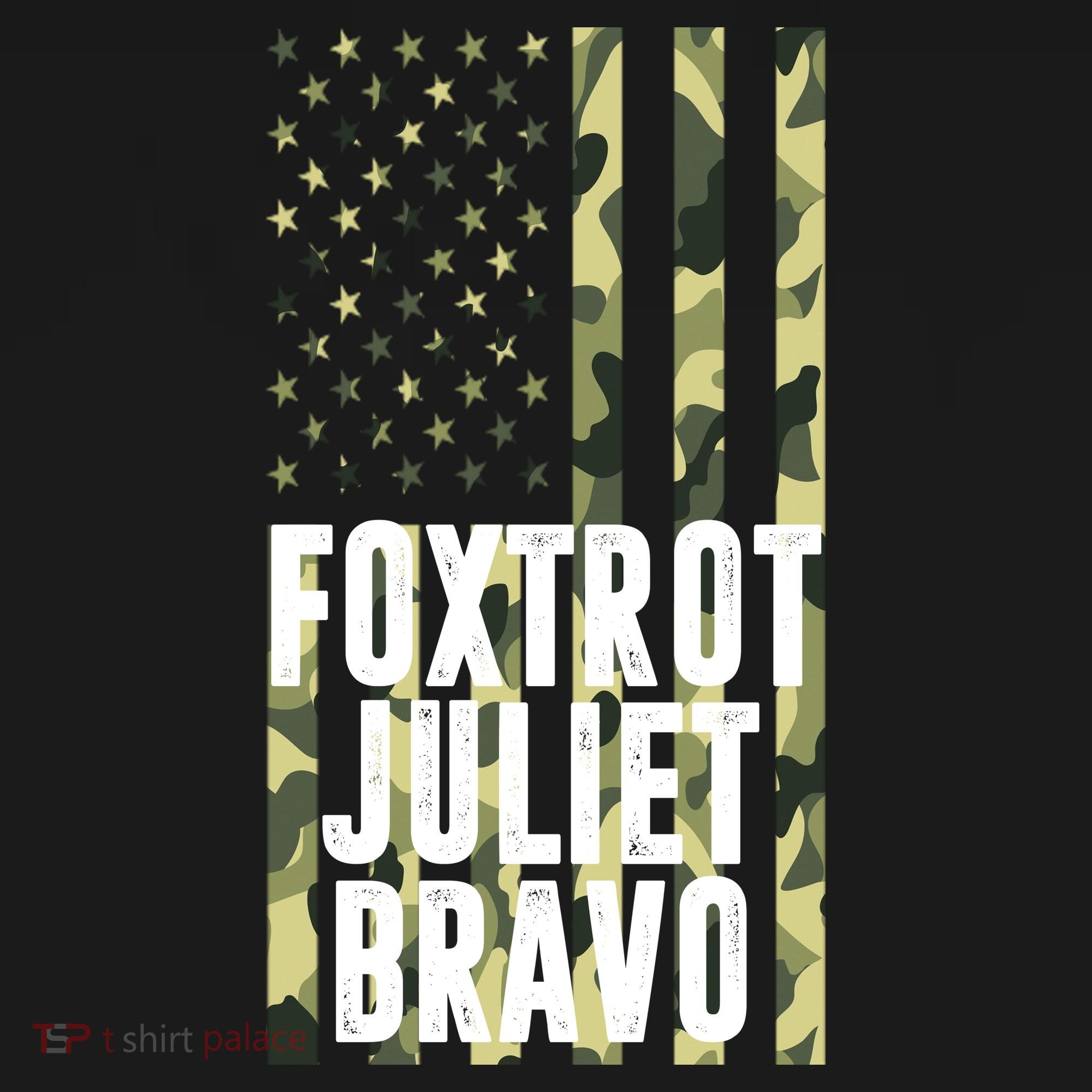FJB Army Usa Flag Foxtrot Juliet Bravo Coaster