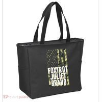 FJB Army Usa Flag Foxtrot Juliet Bravo Tote Bag thumb 2
