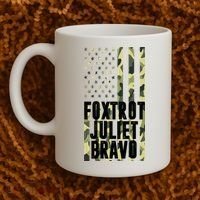 FJB Army Usa Flag Foxtrot Juliet Bravo Coffee Mug thumb 2