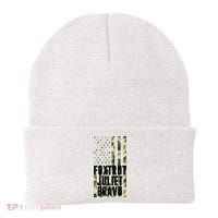 FJB Army Usa Flag Foxtrot Juliet Bravo Beanie thumb 0