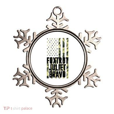 FJB Army Usa Flag Foxtrot Juliet Bravo Ornament