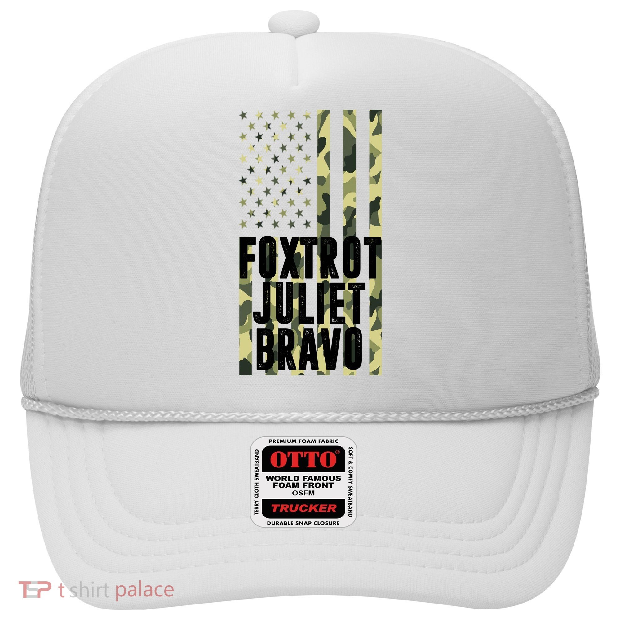 FJB Army Usa Flag Foxtrot Juliet Bravo Hat