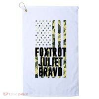 FJB Army Usa Flag Foxtrot Juliet Bravo Golf Towel thumb 0