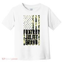 FJB Army Usa Flag Foxtrot Juliet Bravo Toddler T-Shirt thumb 0