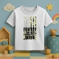 FJB Army Usa Flag Foxtrot Juliet Bravo Toddler T-Shirt thumb 3