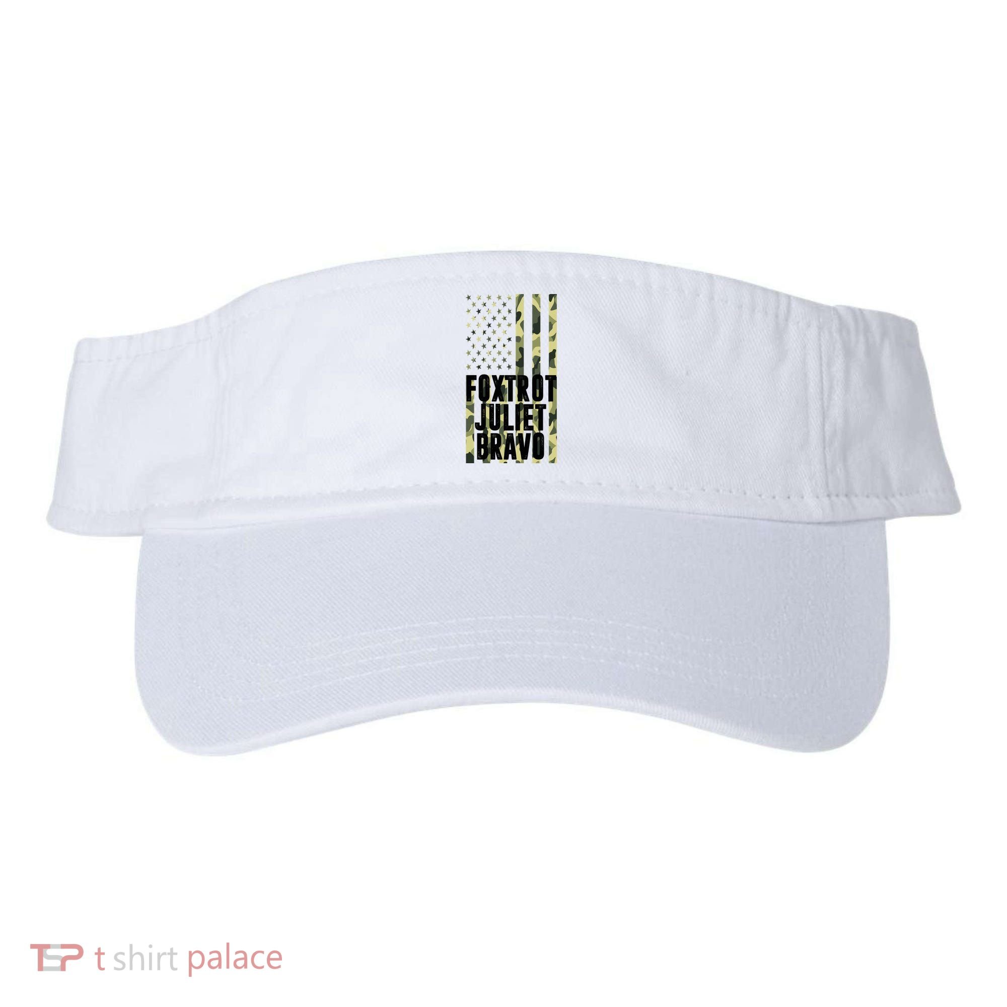 FJB Army Usa Flag Foxtrot Juliet Bravo Visor