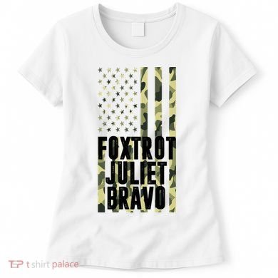 FJB Army Usa Flag Foxtrot Juliet Bravo Women's T-Shirt