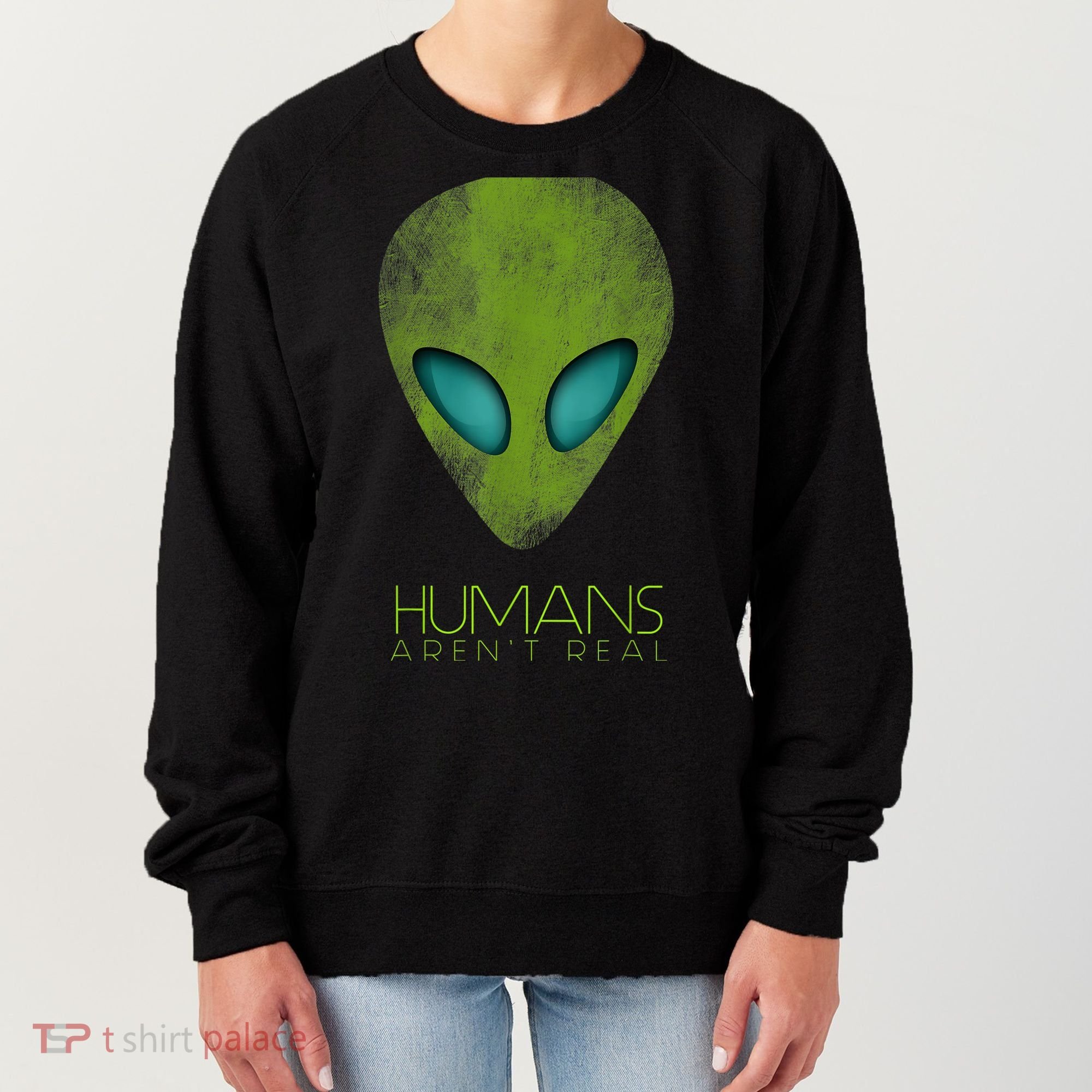 Funny Aliens UFO Women's Sweatshirt