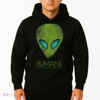 Funny Aliens UFO Hoodie thumb 2