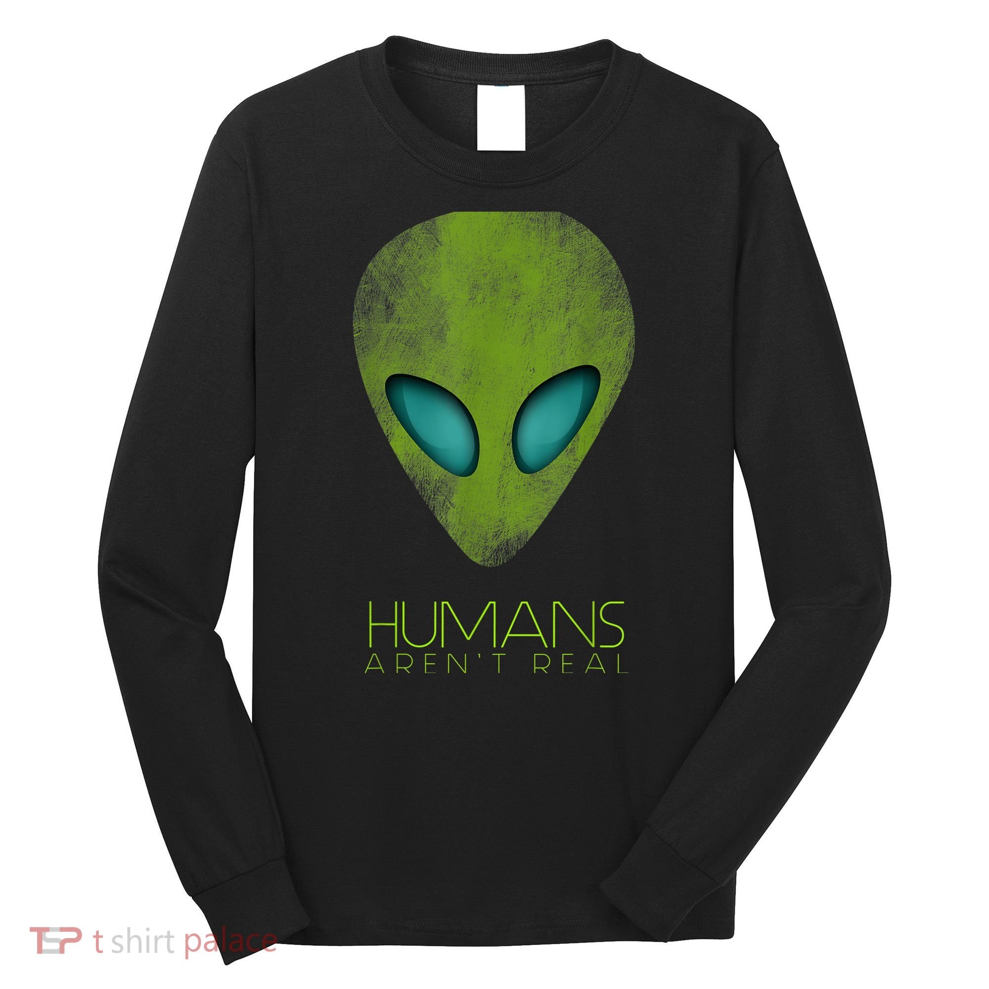 Funny Aliens UFO Long Sleeve Shirt