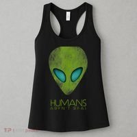 Funny Aliens UFO Women's Tank Top thumb 3