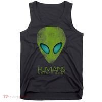 Funny Aliens UFO Tank Top thumb 0
