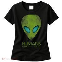 Funny Aliens UFO Women's T-Shirt thumb 0