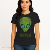 Funny Aliens UFO Women's T-Shirt thumb 4