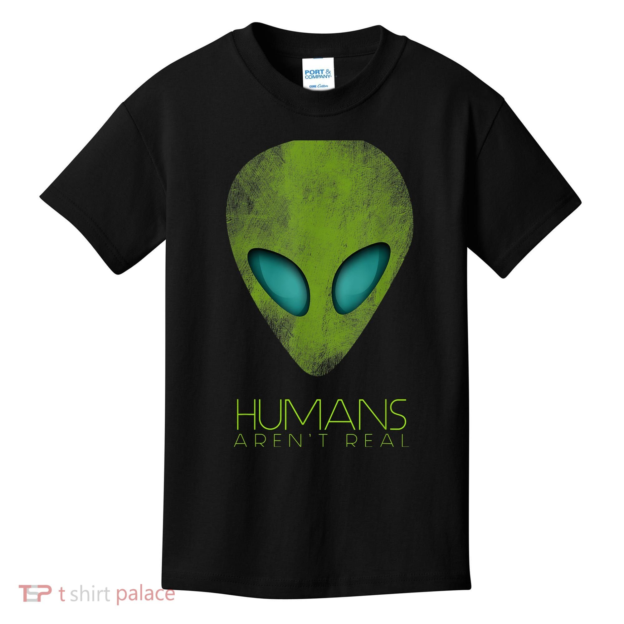 Funny Aliens UFO Kids T-Shirt