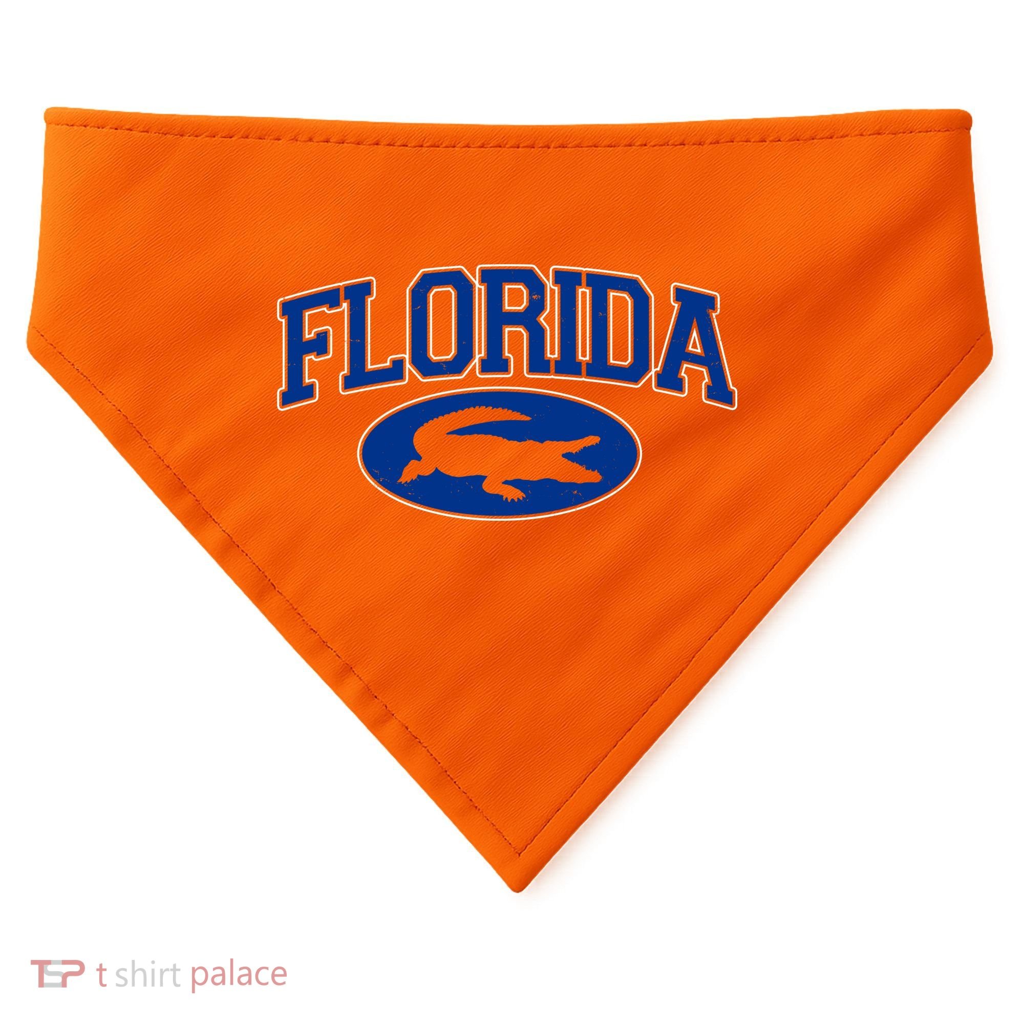 Florida Alligators Team Logo USA-Made Doggie Bandana